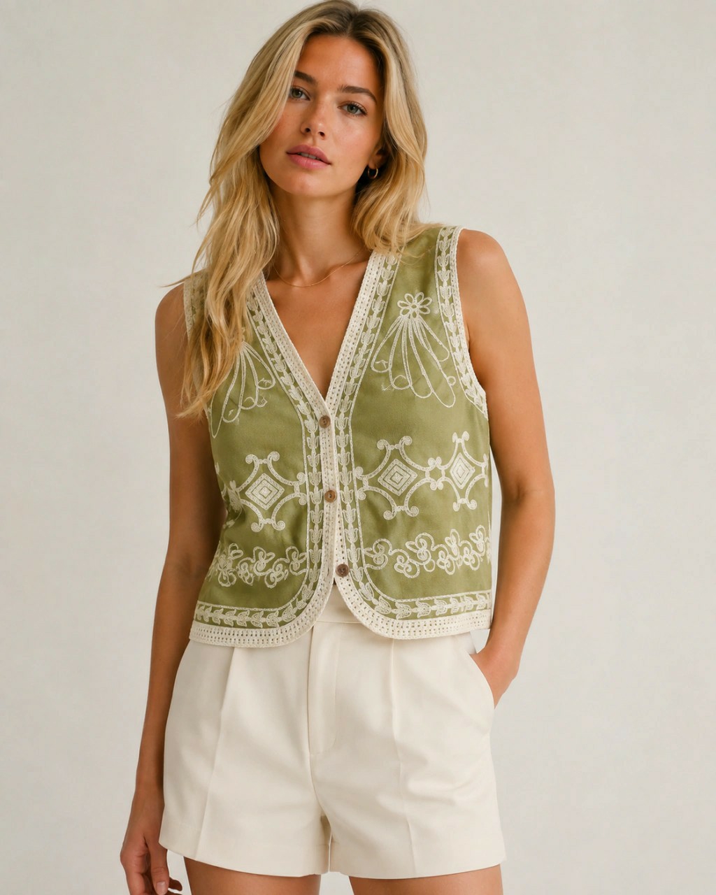 "chaleco Boho Milu" - Imagen 2