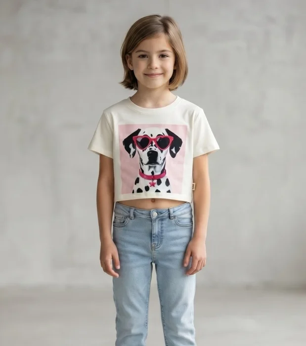 181 Crop Top C/ Dtf