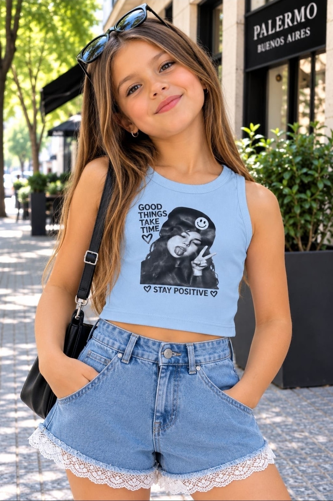 Musculosa Baby Tee  Positive - Imagen 4