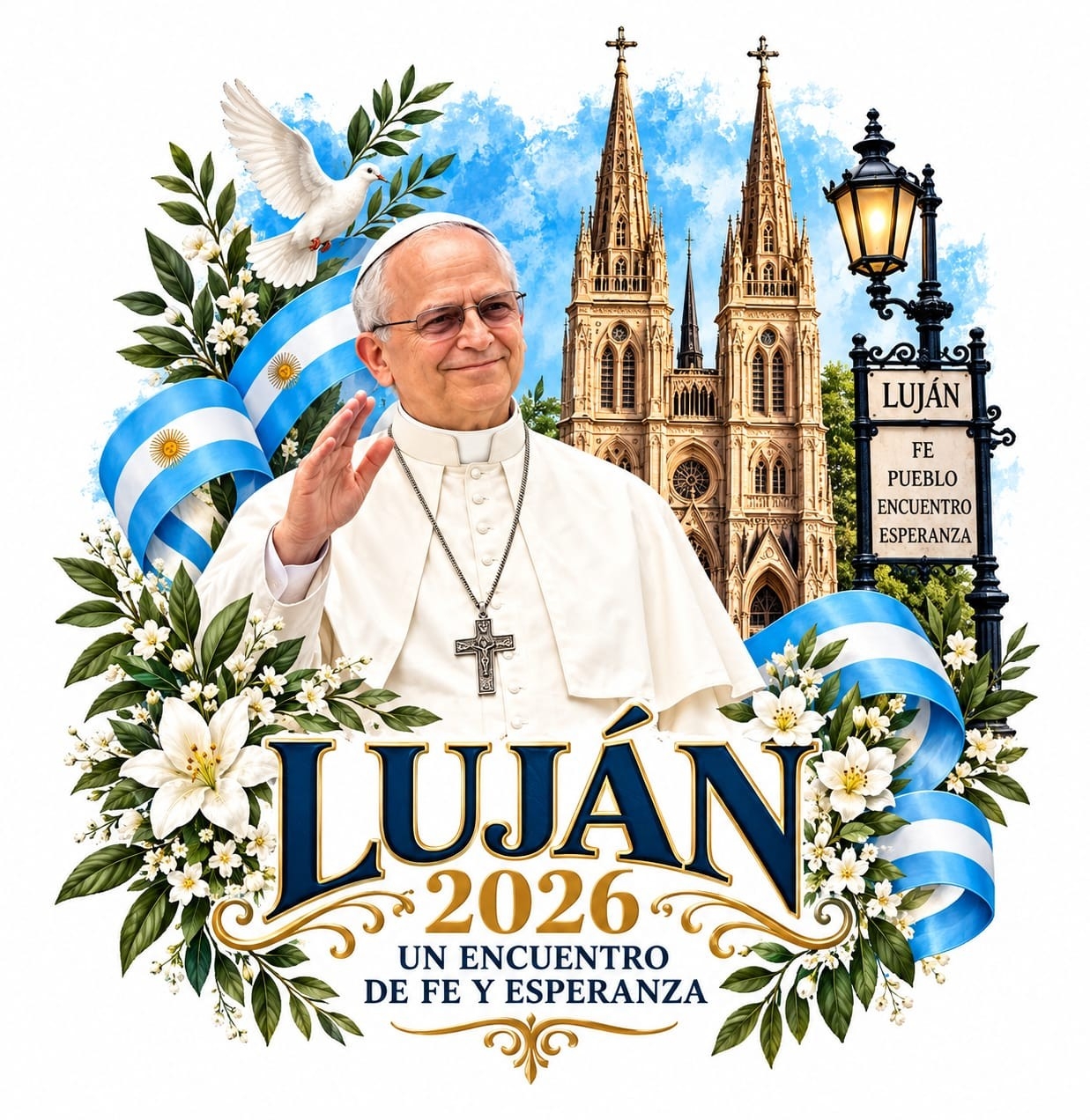 Remeras Algodón C/estampa del Papa Xiv - Imagen 3