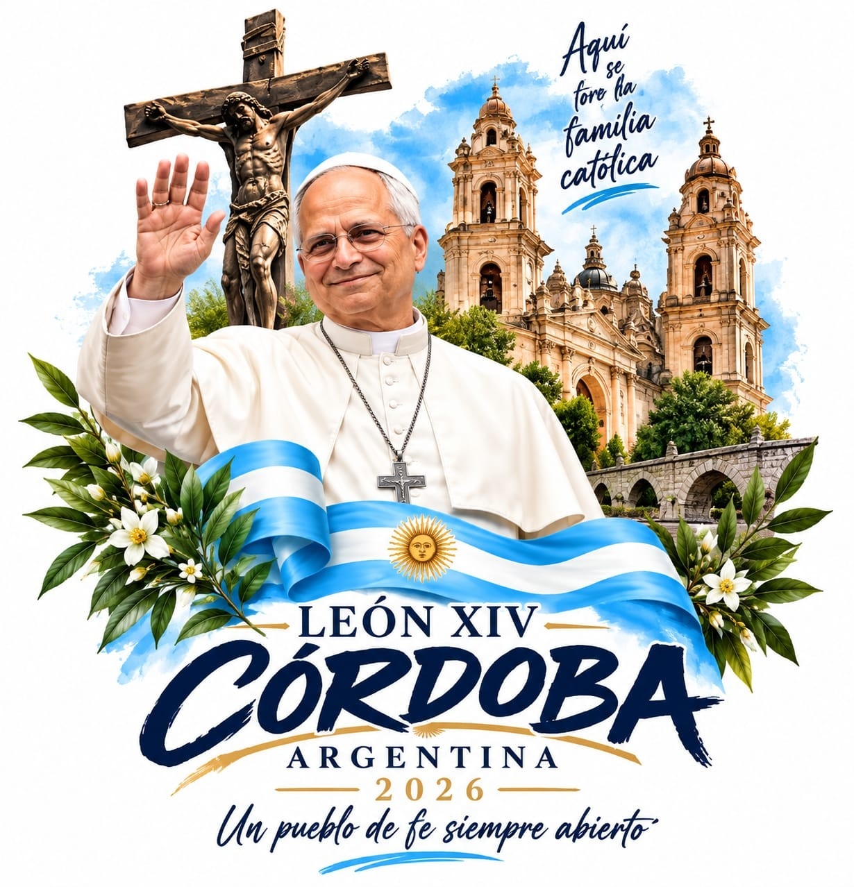 Remeras Algodón C/estampa del Papa Xiv - Imagen 4
