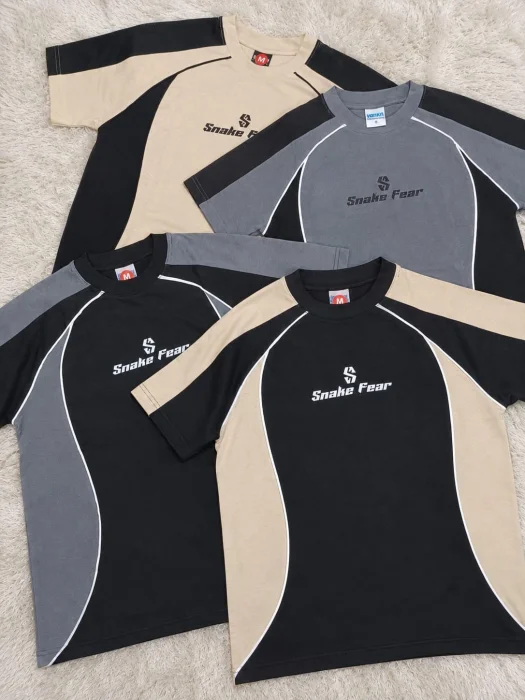 Remera Combinada