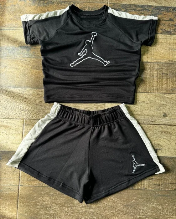 Conjunto Pm y Jordan Bordado