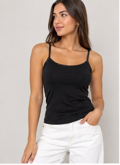 Musculosa Modal  con Tiras de Raso - Imagen 2