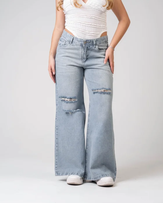 Pantalón Dama Wide Leg