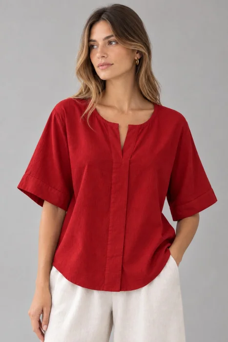 Blusa Lino Neto