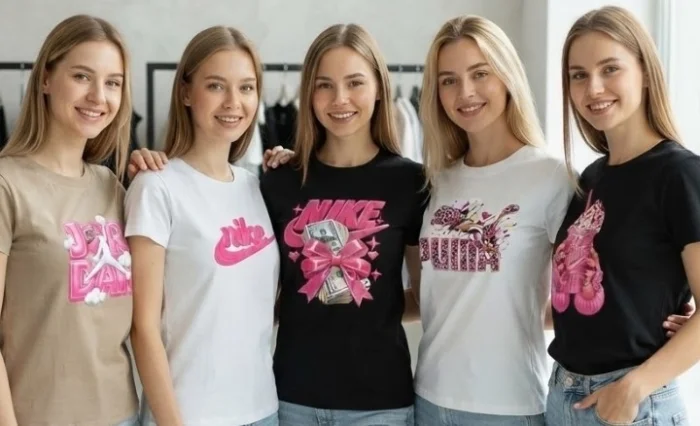 Remeras de Mujer 1 al 5 Algodón Peinado