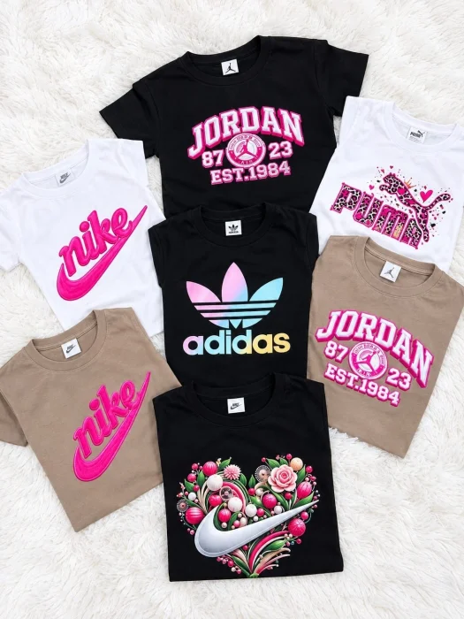 Remeras de Mujer 1 al 5 Algodón Peinado