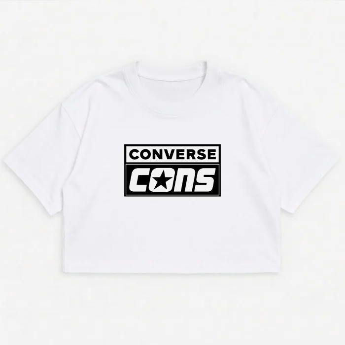 Dama- Crop Oversize Converse Cons