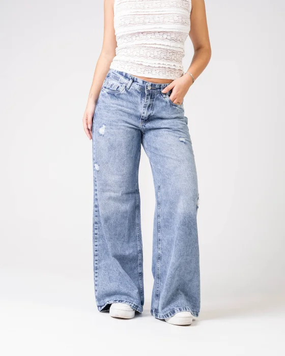 Pantalón Dama Wide Leg