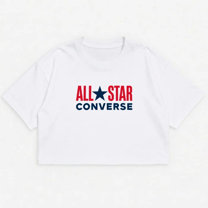 Dama- Crop Oversize Converse All Star