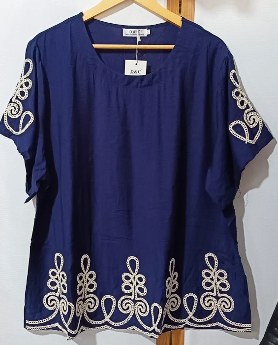 Blusa Cuello Redondo