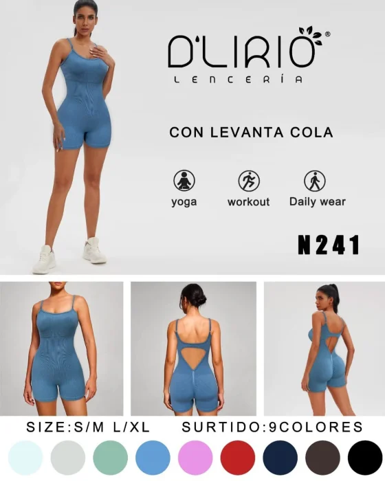 Catsuit Levanta Cola con Frunce