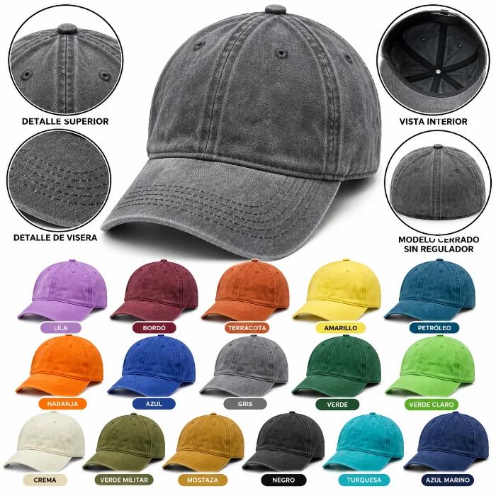 Gorra Vintage Lisa de Adulto