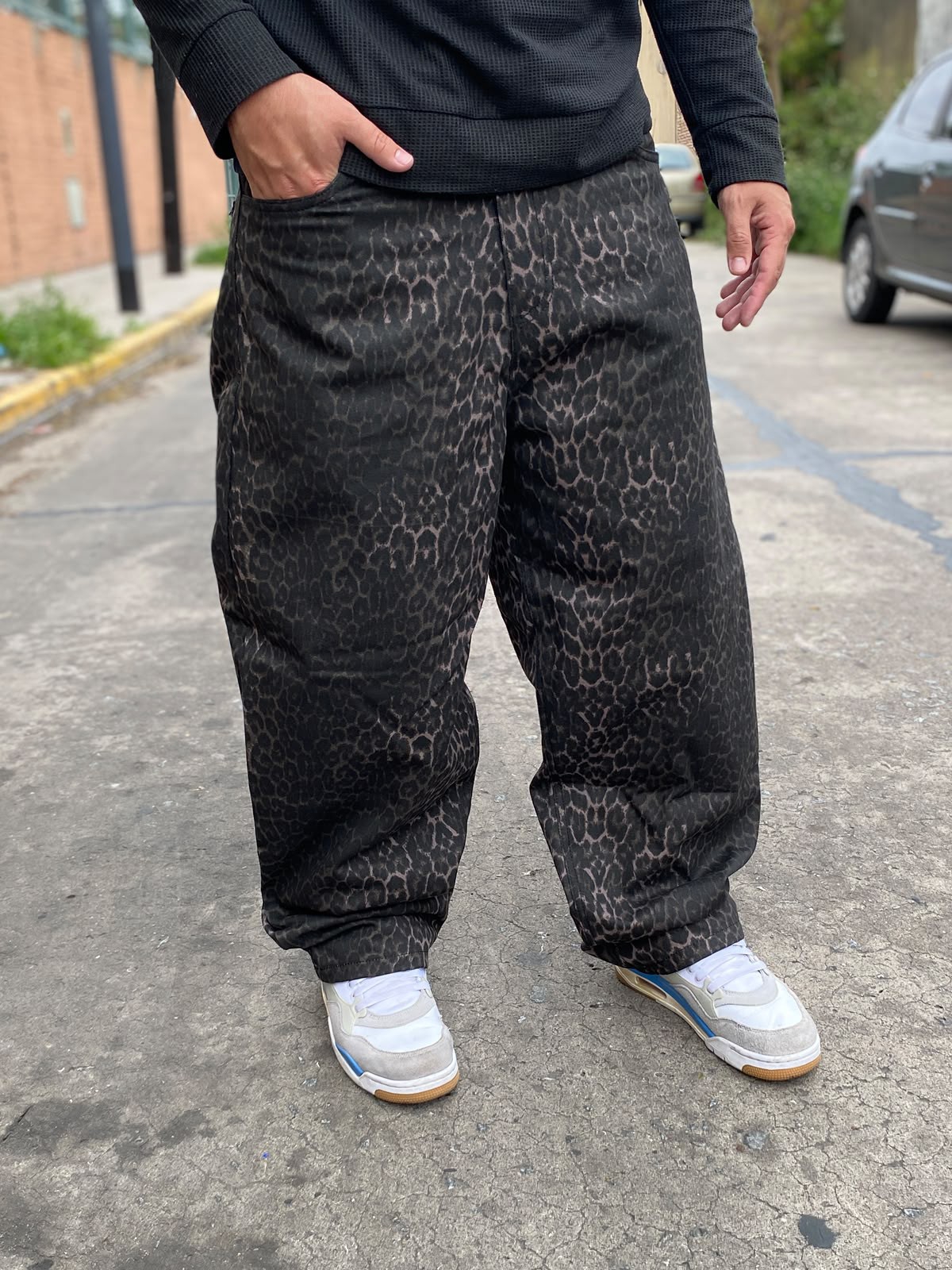 Baggy Animal Print Oscuro - Imagen 2