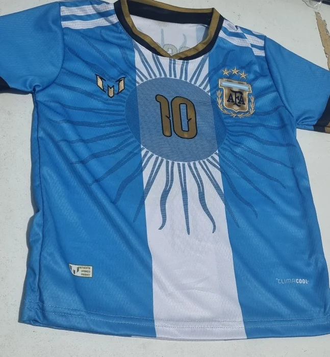 Camiseta Bordada Messi Despedida Niño 4 al 16