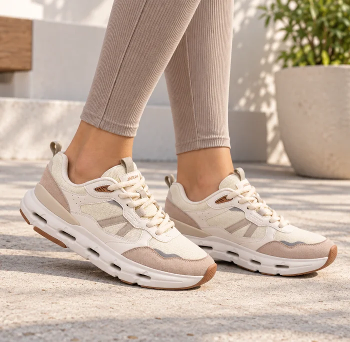 Zapatilla Deportiva Mujer Liviana Jaguar Linea Importada Art. 4359 (35 al 40)