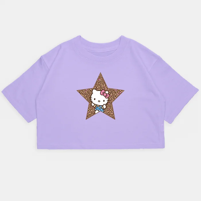 Nena-crop Kim Kitty Estrella Animal Print