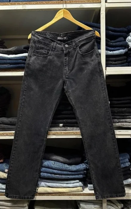 Pantalón Mom Clásico Especial Gris Oscuro Liso