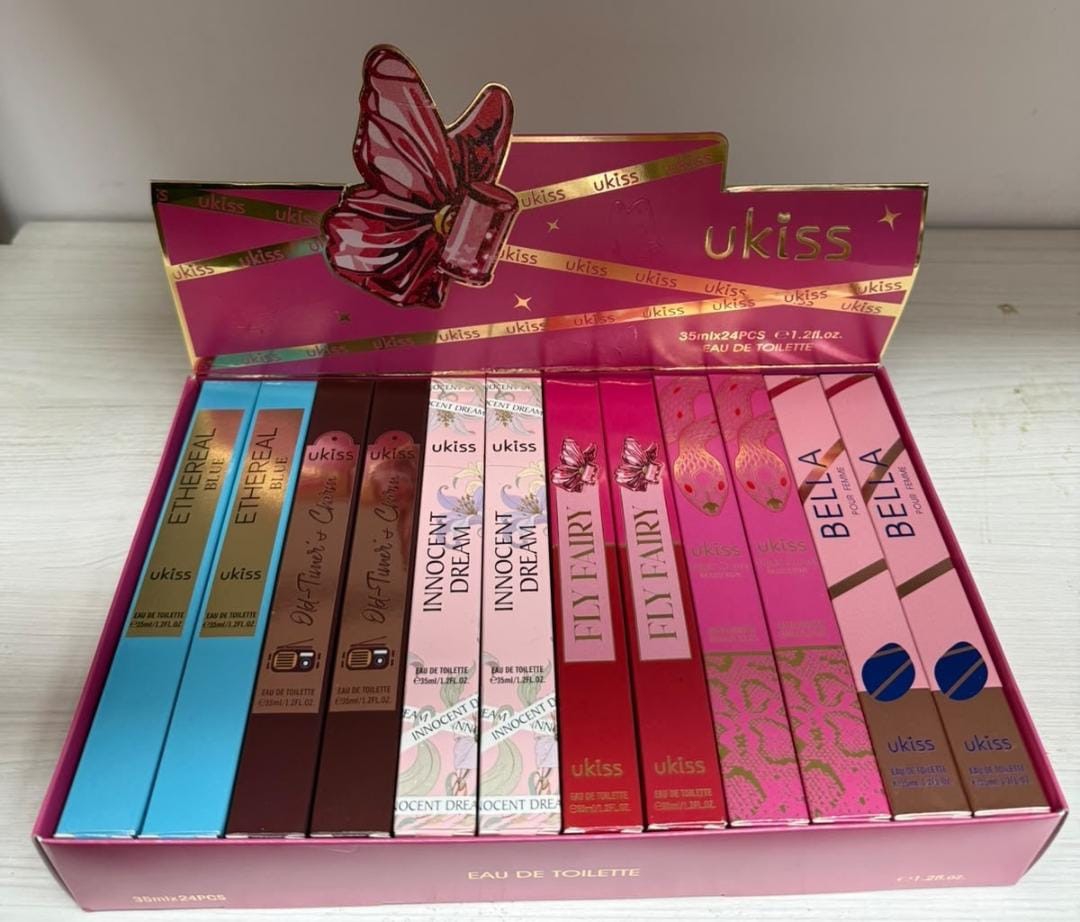 Perfumes Ukiss Tubitos 35 Mil. - Imagen 2