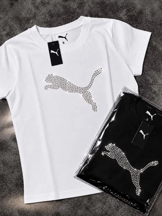 Remera con Brillo Marca