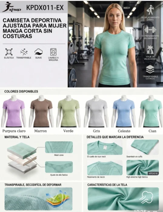 Remeras  Deportivos  de Dama