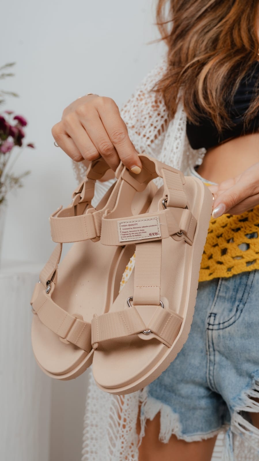 Gomon Sandalia Nara G17 Beige - Imagen 4