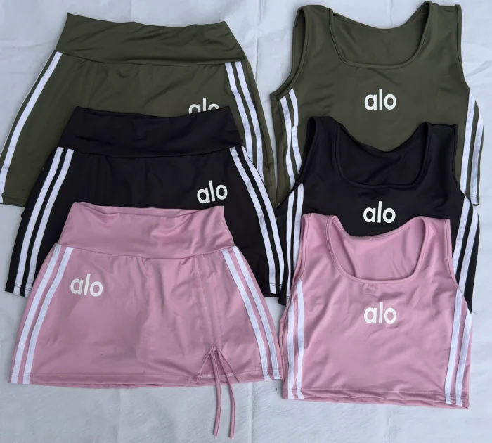 Conjunto Short Pollera Alo
