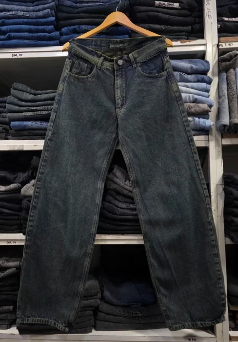 Pantalón Máxi Baggy Liso Especial Óxido Oscuro
