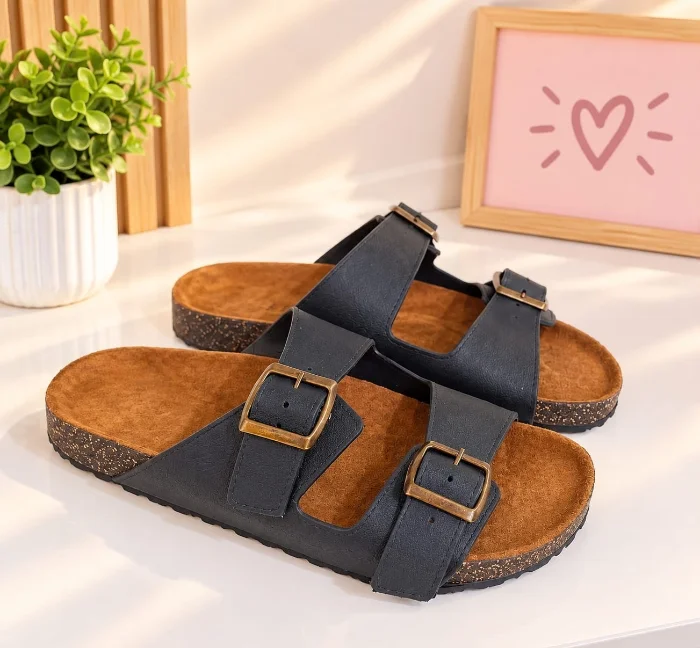 Sandalias de Goma Arizona Negro