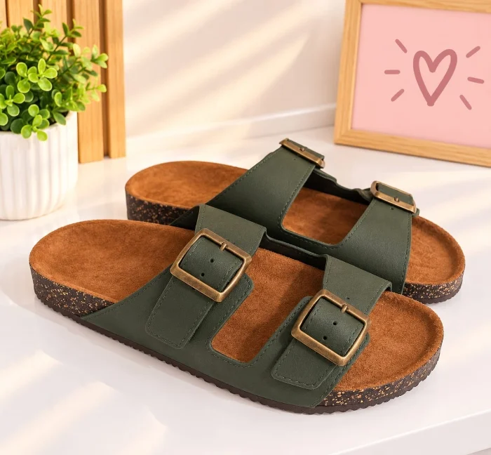 Sandalias de Goma Arizona Verde Militar