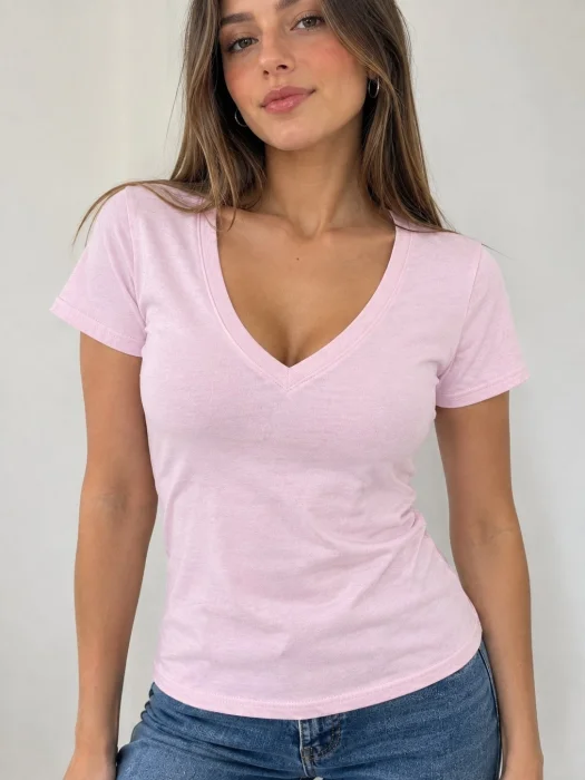 Musculosa Escote V