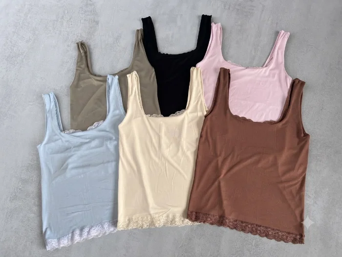 Musculosa con Puntilla