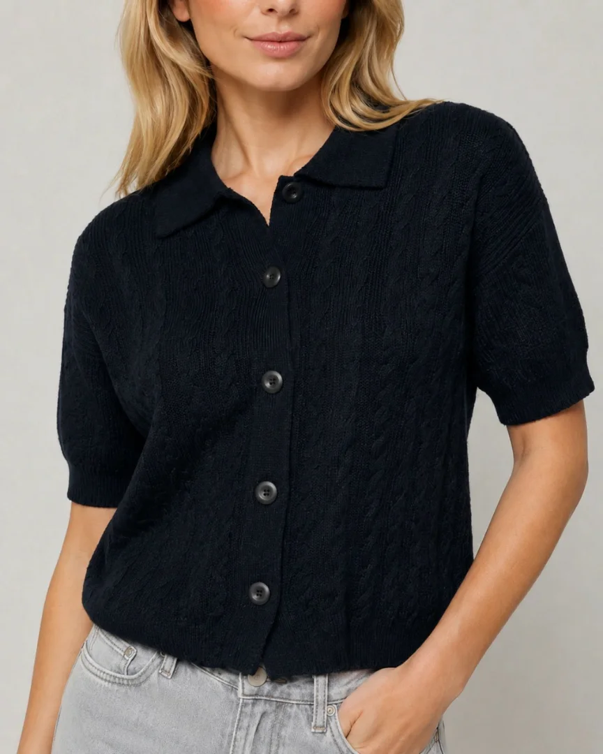 Camisa Tejida Palma - Imagen 2