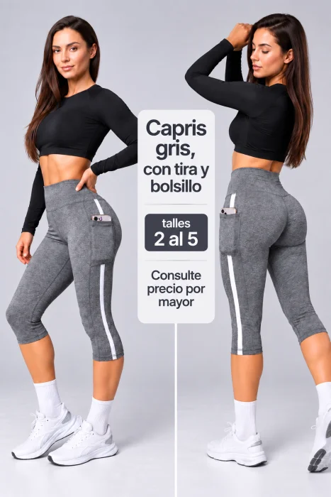Capri Vaplex con  Bolsillo y Tira