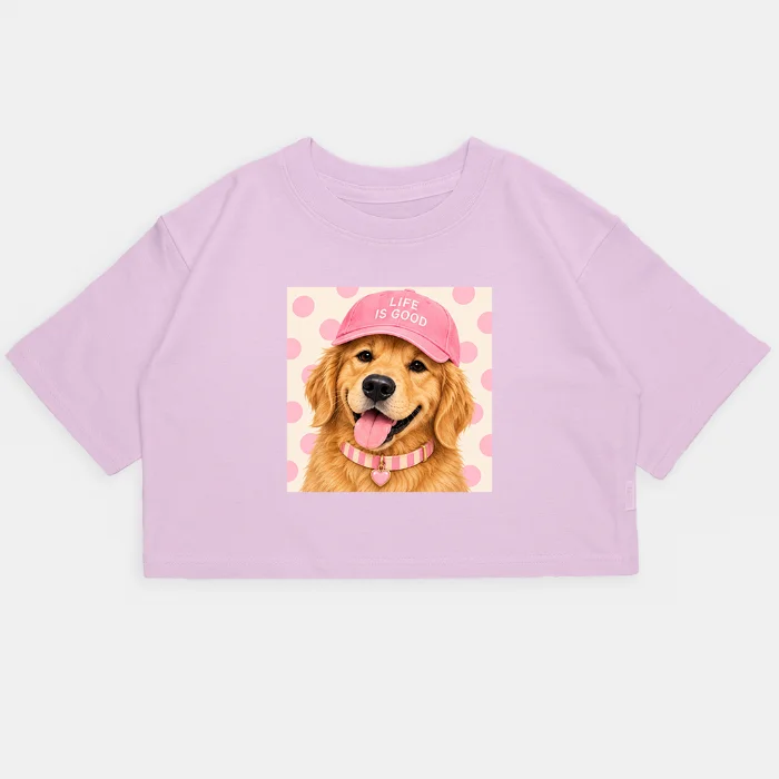 Nena-crop Kim Ovsize Golden