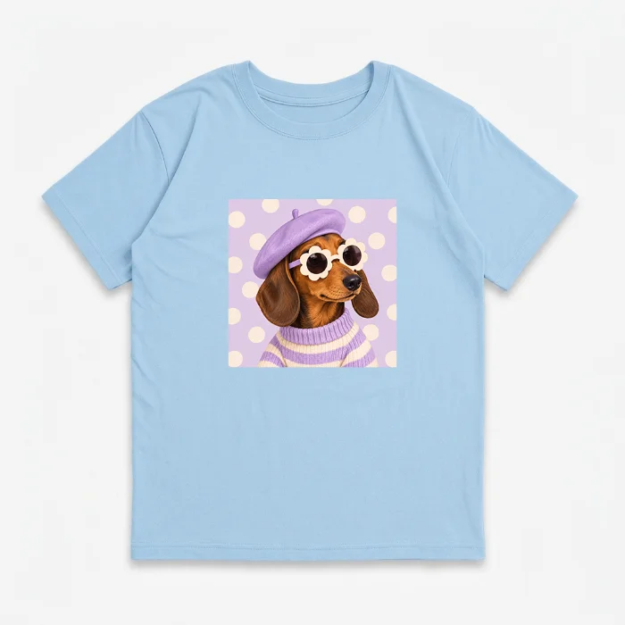 Nena- Remera Ovsize Salchicha Gafas