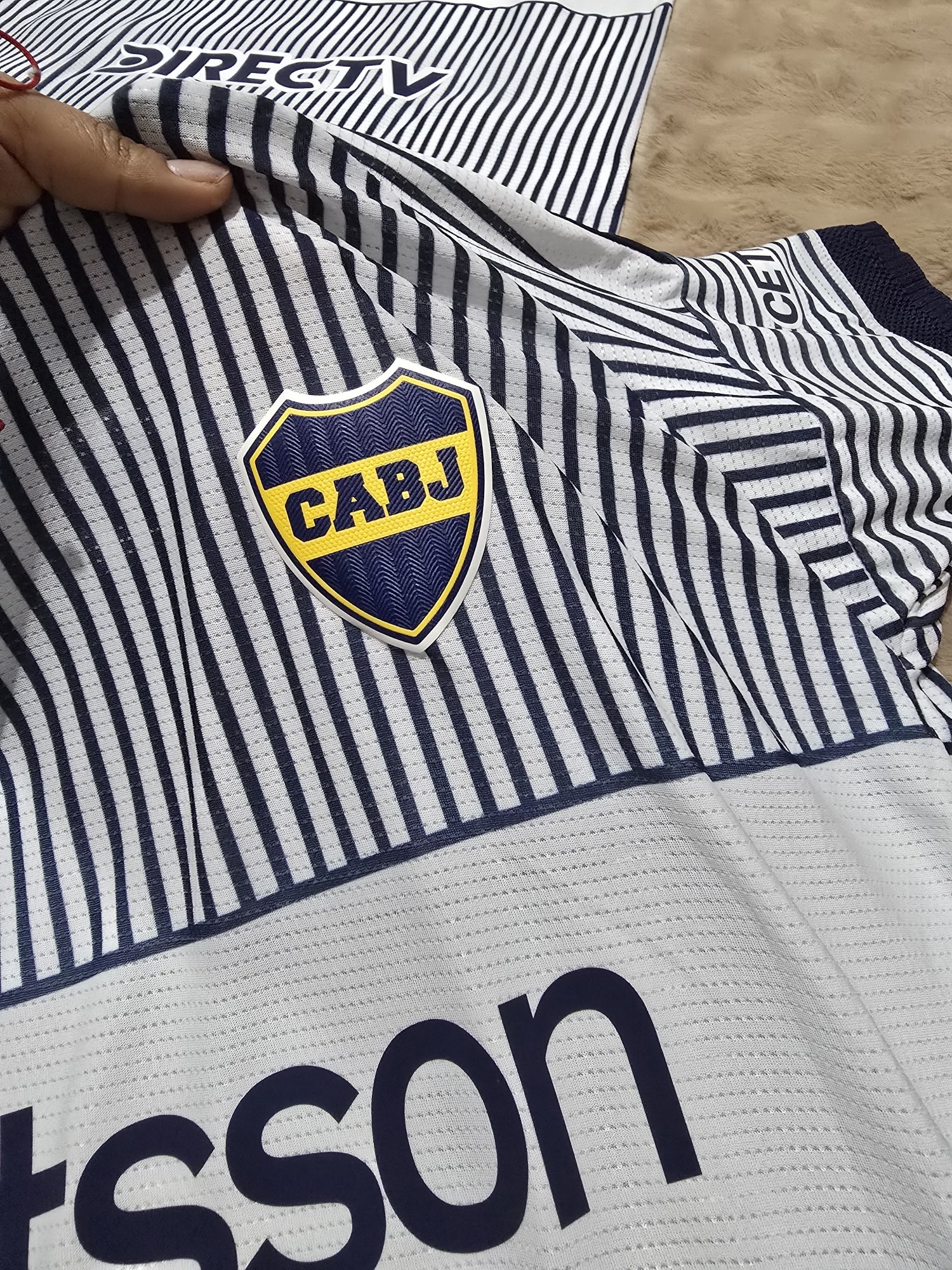 Camiseta Alternativa Bica Junior_con Dorsal - Imagen 3