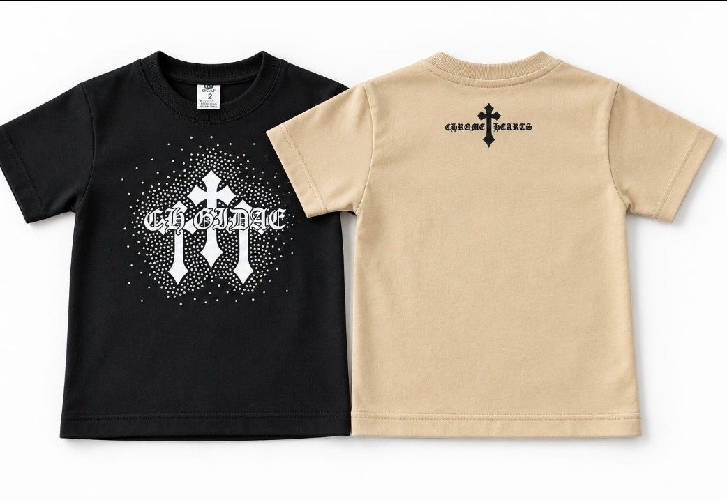 Remera Stras Doble Estampa Peinada - Imagen 2