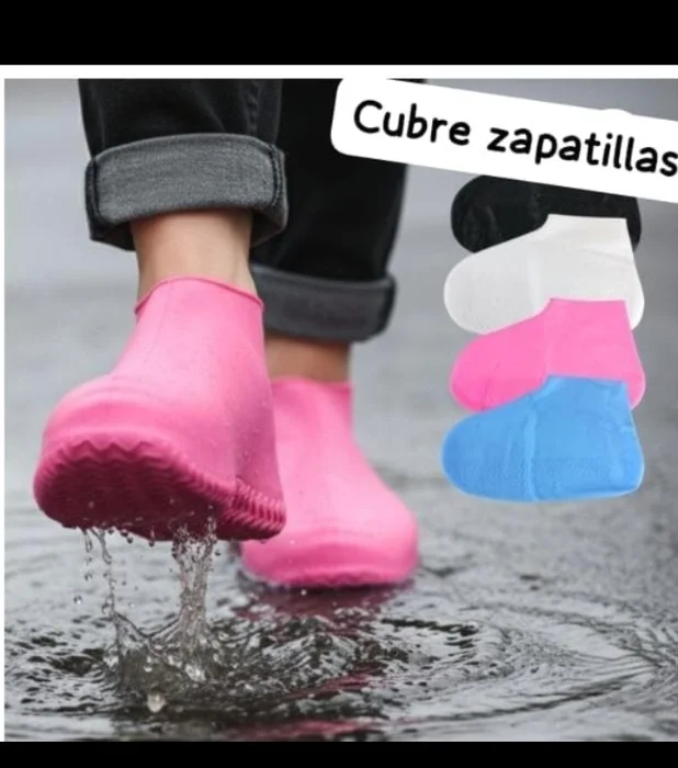 Cubre Calzado Protector Bota de Silicona Antideslizante