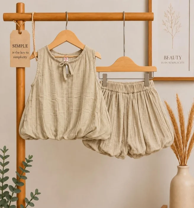 Conjunto Lino Burdeos