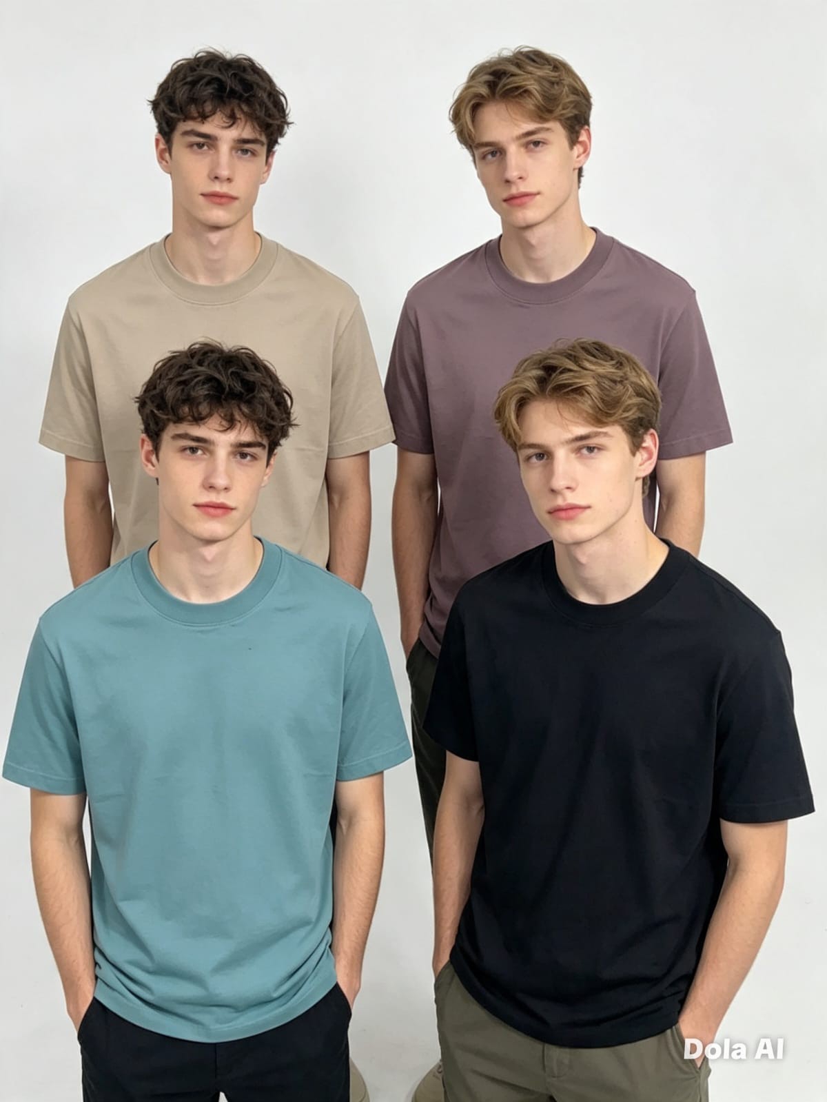 Remera Lisas Talle 2 al 7 Algodón Peinado - Imagen 3