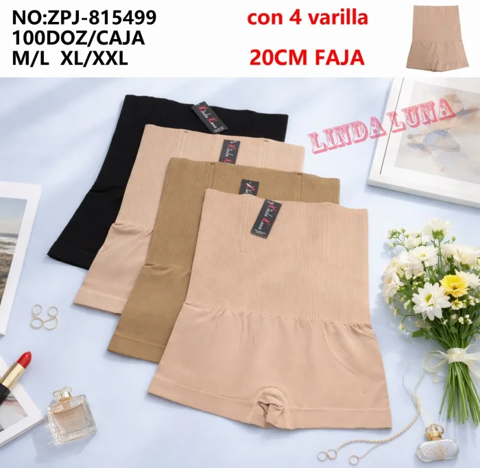 Short Faja con Varillas