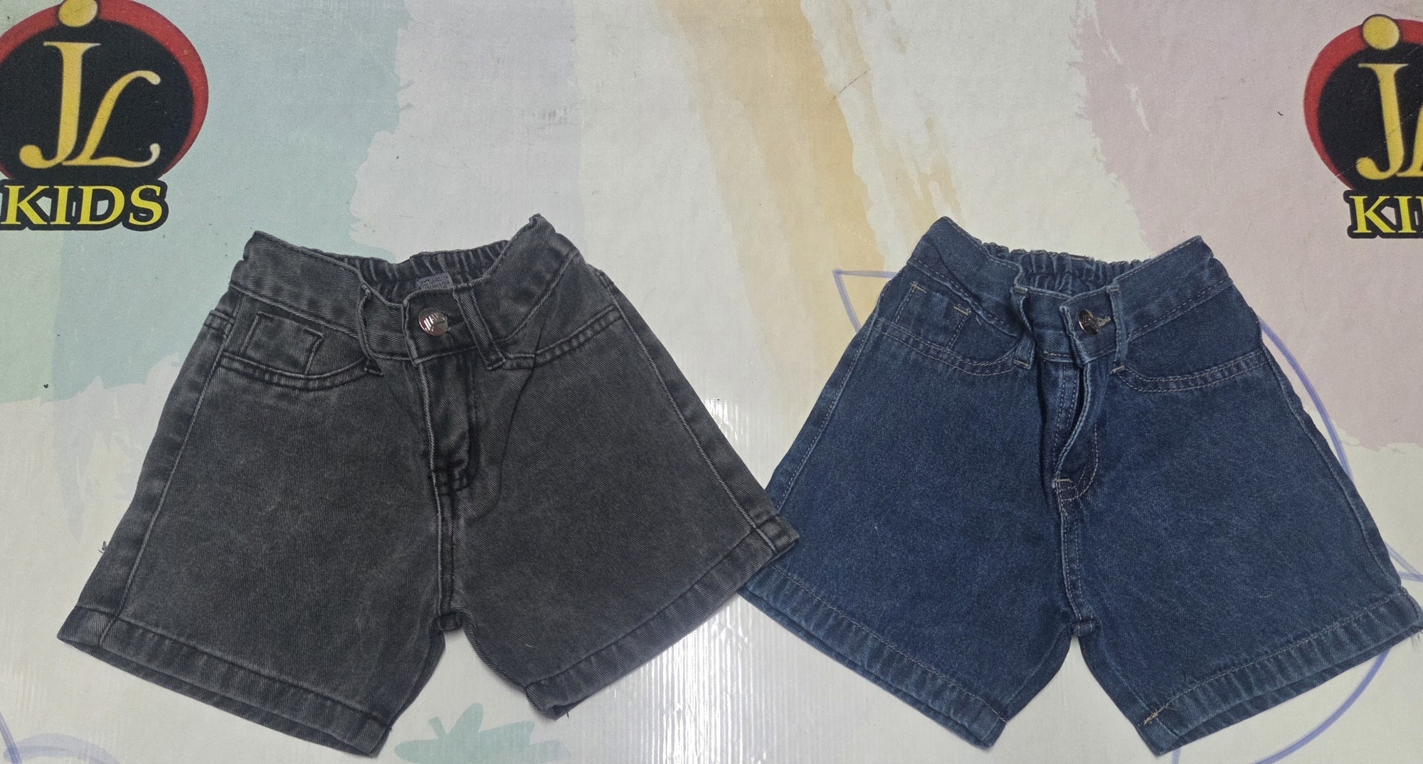 Bermuda Unisex  Jeans Rígida - Imagen 2