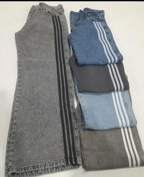 Wide Leg Tres Tiras