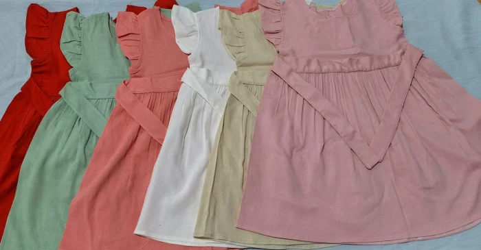 Vestido de Lino Bebé