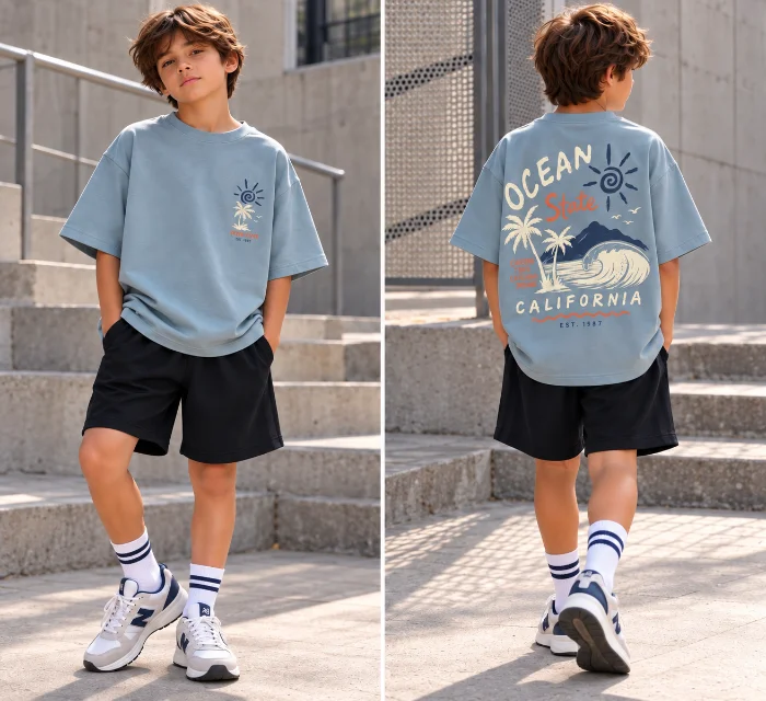 Oversize Doble Estampa Ocean | 4 al 16