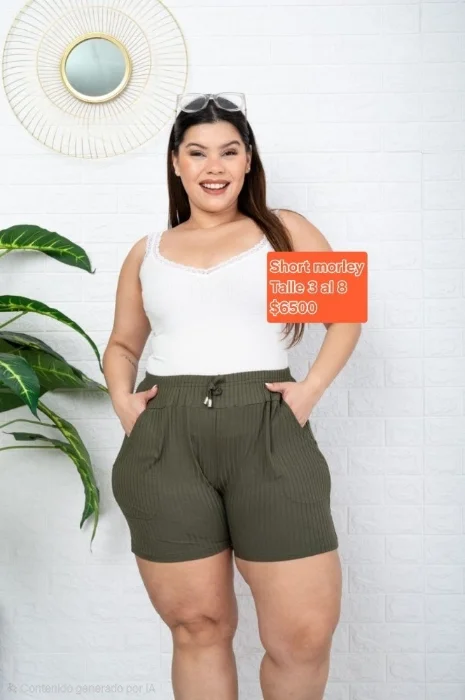 Short Morley.  Talle 3 al 8
