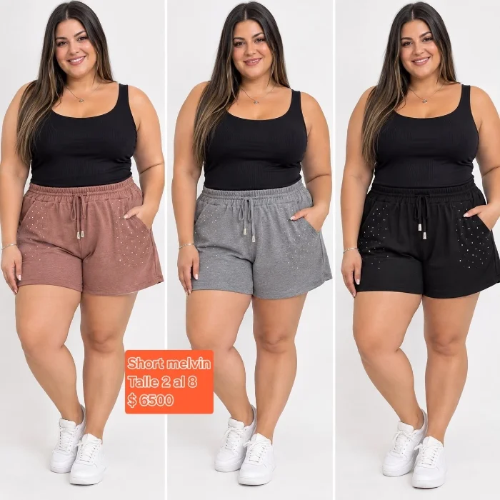 Short Malvin.  Talle 2 al 8