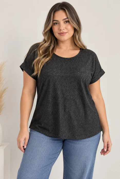Remera Broderi Shine
